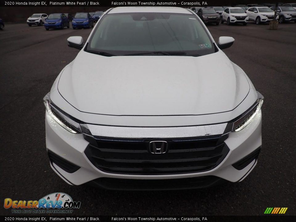 2020 Honda Insight EX Platinum White Pearl / Black Photo #7
