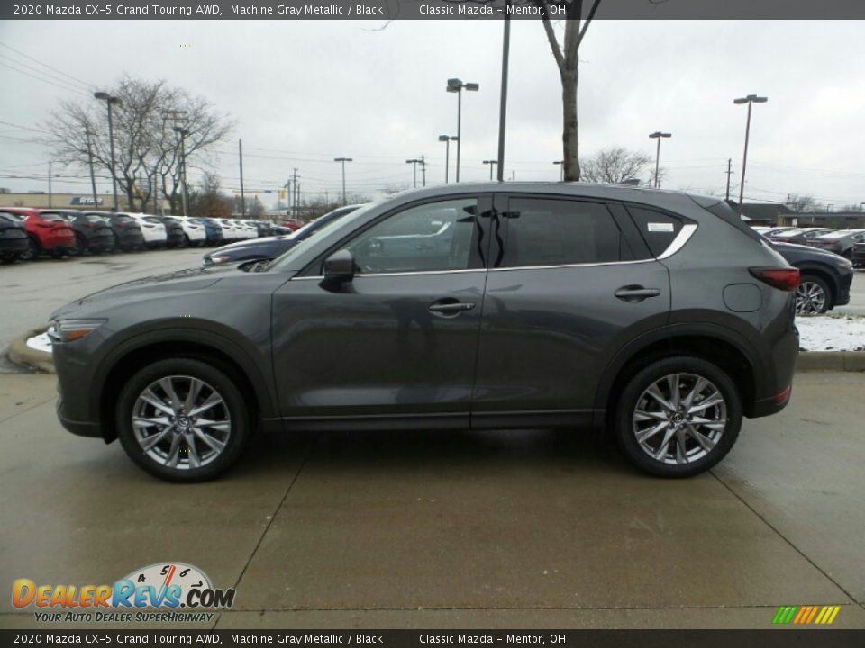 Machine Gray Metallic 2020 Mazda CX-5 Grand Touring AWD Photo #4