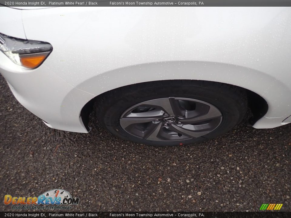 2020 Honda Insight EX Platinum White Pearl / Black Photo #8
