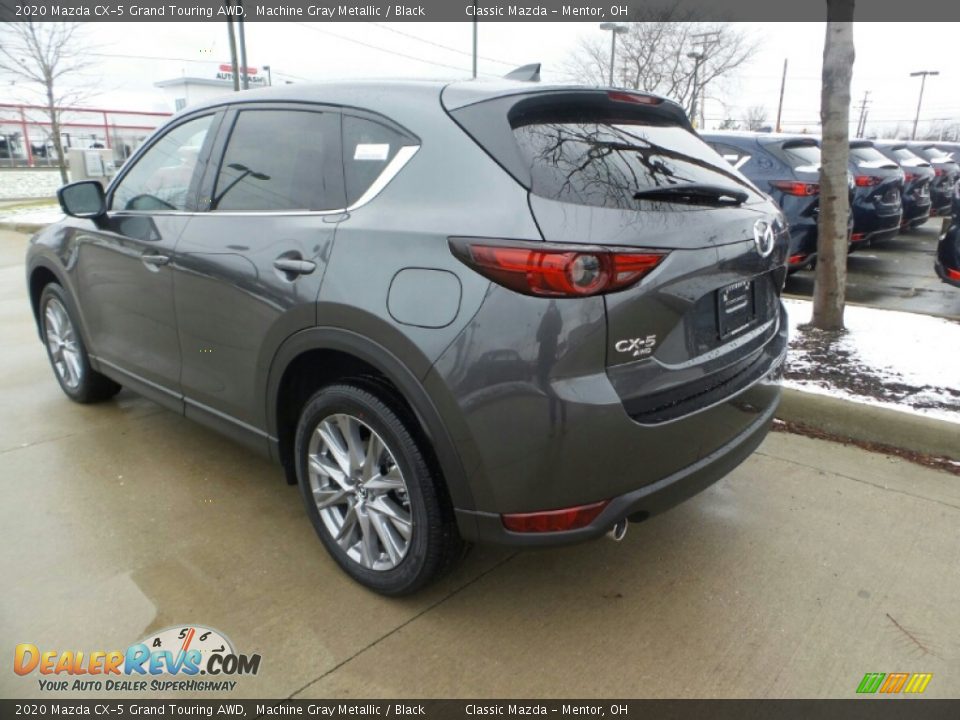 2020 Mazda CX-5 Grand Touring AWD Machine Gray Metallic / Black Photo #5