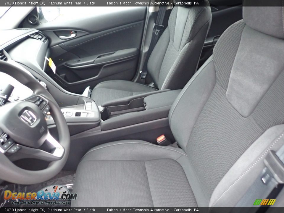 2020 Honda Insight EX Platinum White Pearl / Black Photo #9