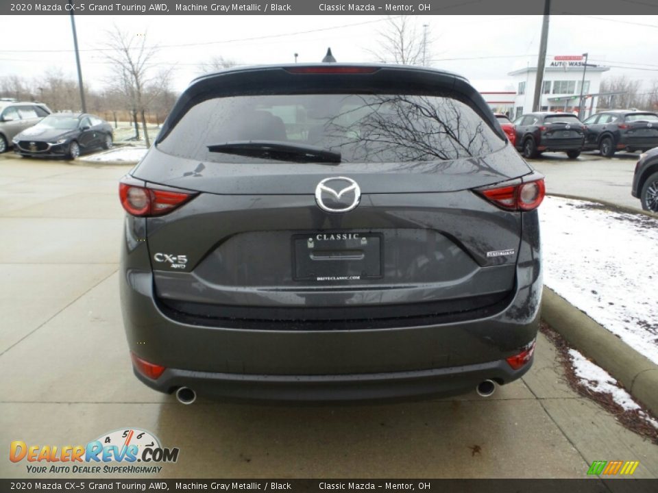 2020 Mazda CX-5 Grand Touring AWD Machine Gray Metallic / Black Photo #6