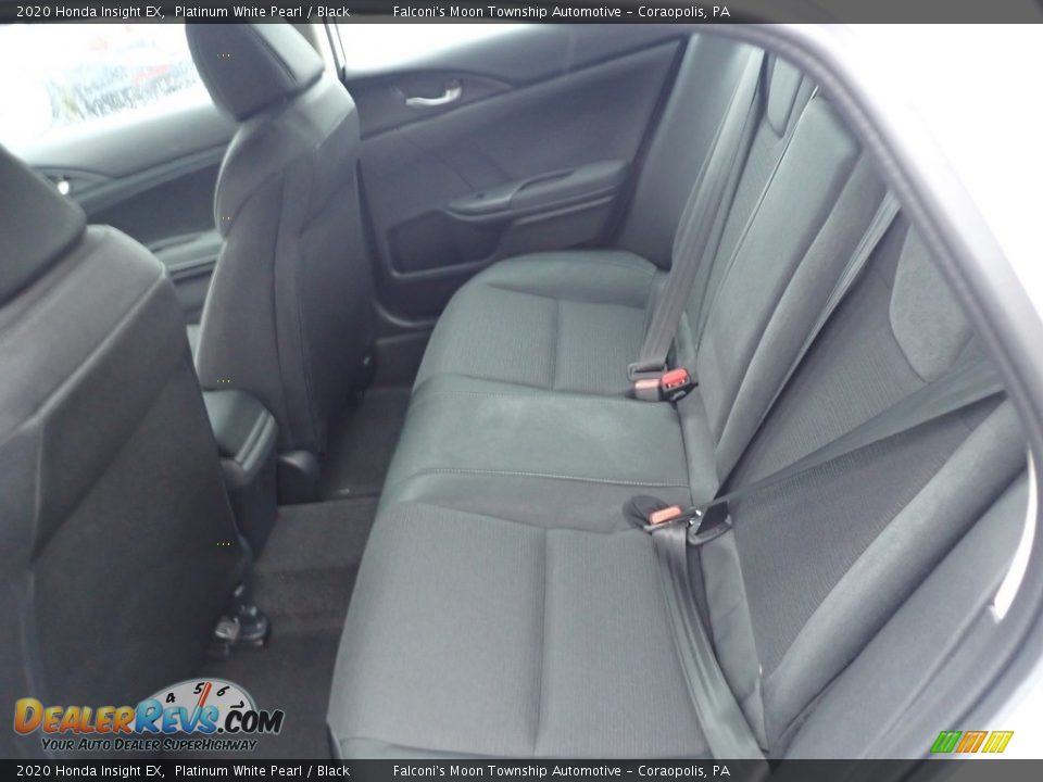 2020 Honda Insight EX Platinum White Pearl / Black Photo #10