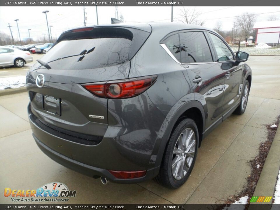 2020 Mazda CX-5 Grand Touring AWD Machine Gray Metallic / Black Photo #7