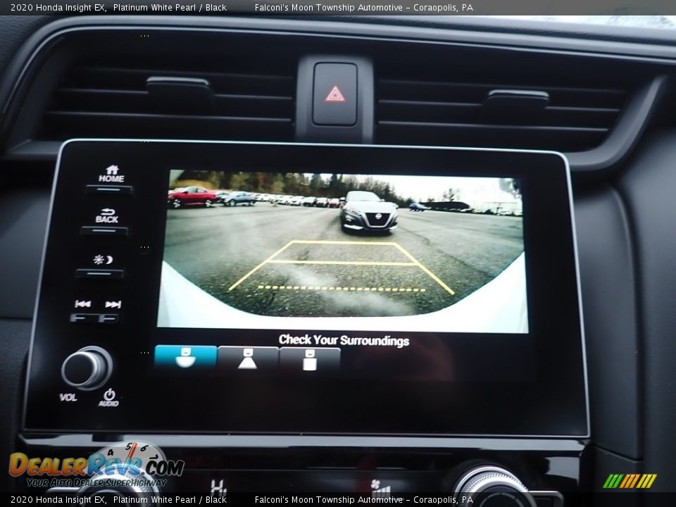2020 Honda Insight EX Platinum White Pearl / Black Photo #14