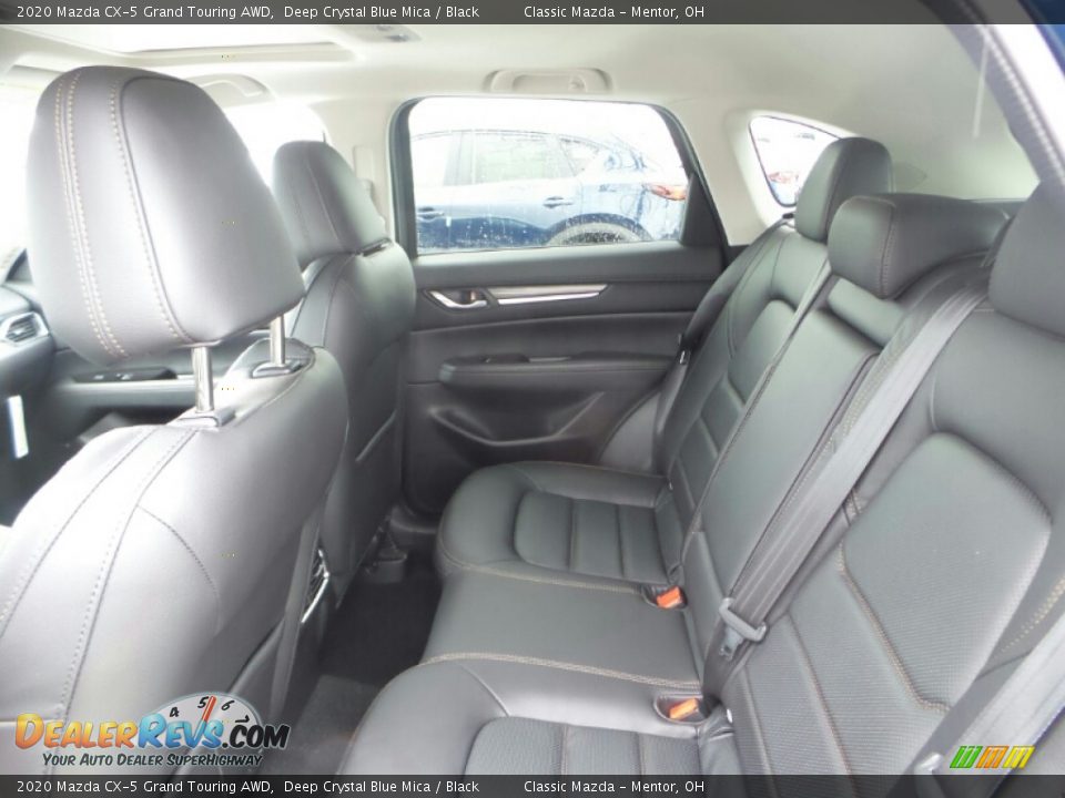 2020 Mazda CX-5 Grand Touring AWD Deep Crystal Blue Mica / Black Photo #9