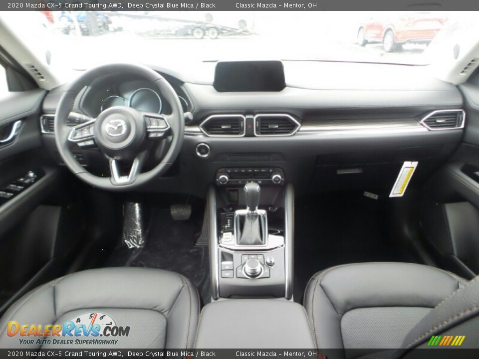 2020 Mazda CX-5 Grand Touring AWD Deep Crystal Blue Mica / Black Photo #10