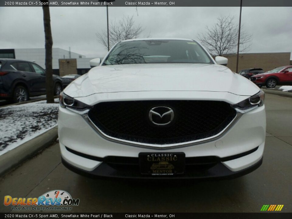 2020 Mazda CX-5 Sport AWD Snowflake White Pearl / Black Photo #2