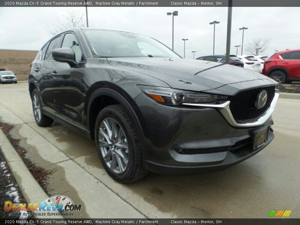 2020 Mazda CX-5 Grand Touring Reserve AWD Machine Gray Metallic / Parchment Photo #1