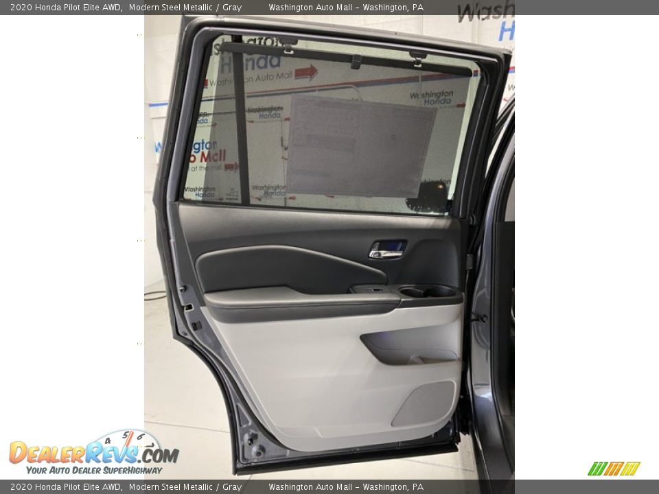 2020 Honda Pilot Elite AWD Modern Steel Metallic / Gray Photo #16