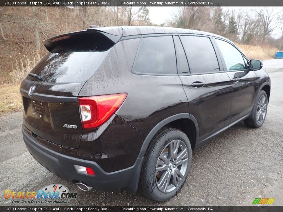 2020 Honda Passport EX-L AWD Black Copper Pearl / Black Photo #4
