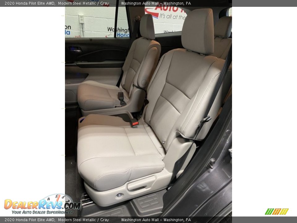 2020 Honda Pilot Elite AWD Modern Steel Metallic / Gray Photo #18