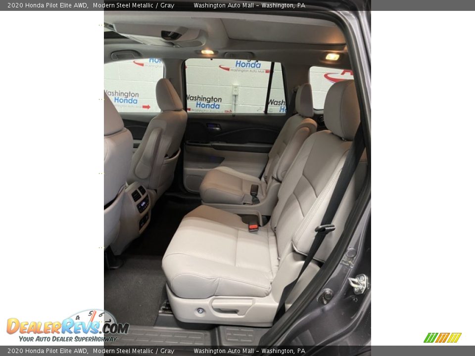 2020 Honda Pilot Elite AWD Modern Steel Metallic / Gray Photo #19
