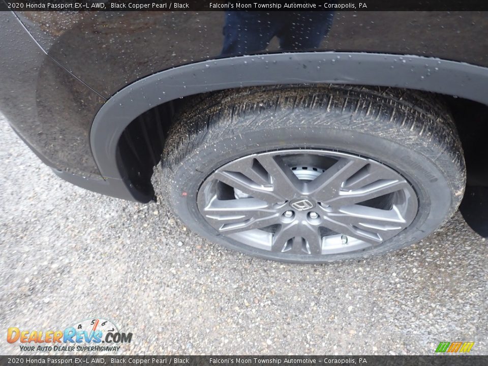 2020 Honda Passport EX-L AWD Black Copper Pearl / Black Photo #7