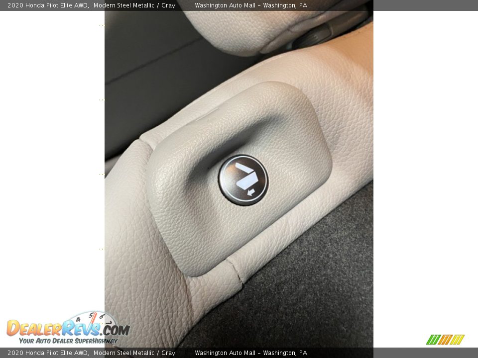 2020 Honda Pilot Elite AWD Modern Steel Metallic / Gray Photo #20