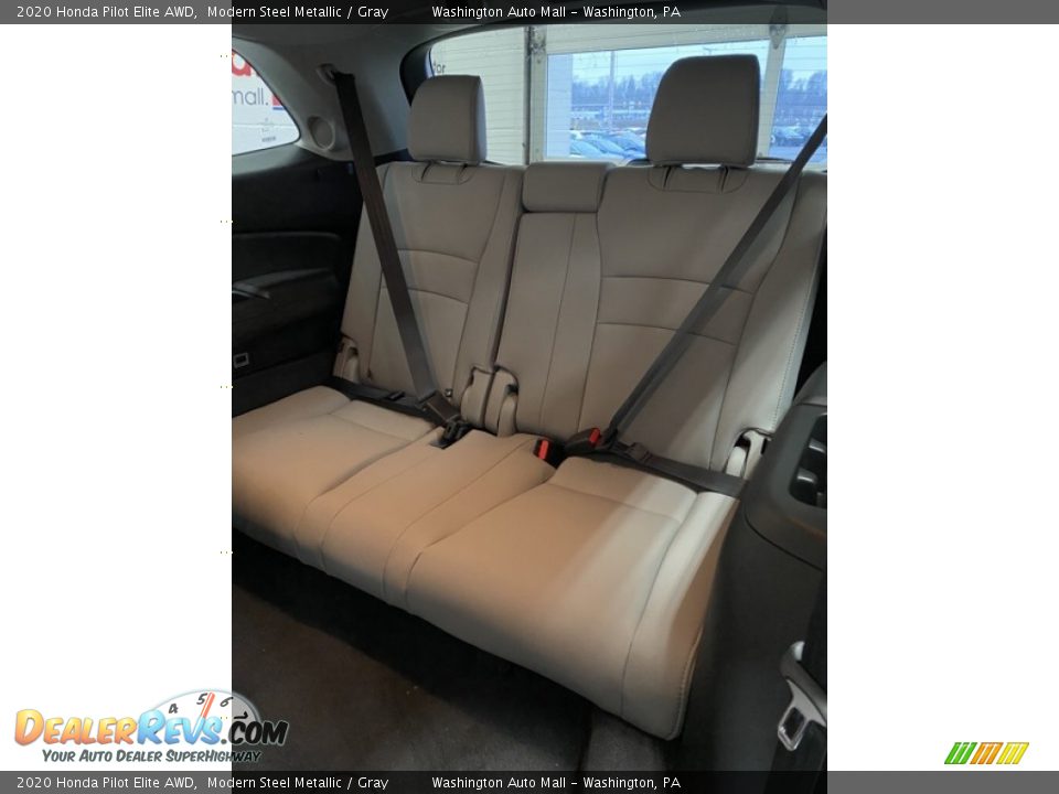 2020 Honda Pilot Elite AWD Modern Steel Metallic / Gray Photo #21