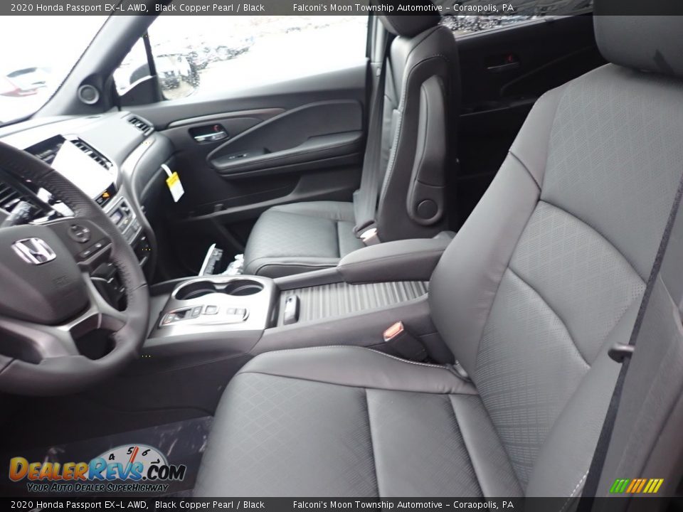 2020 Honda Passport EX-L AWD Black Copper Pearl / Black Photo #8