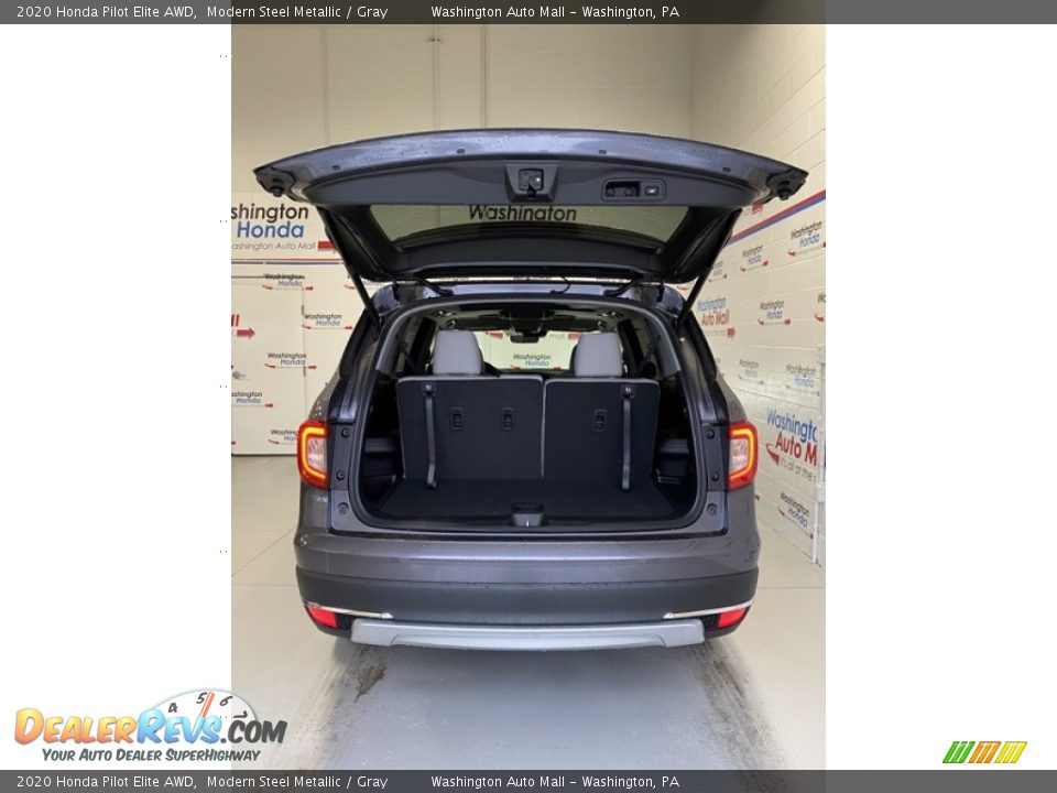 2020 Honda Pilot Elite AWD Modern Steel Metallic / Gray Photo #23