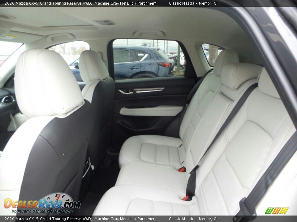 2020 Mazda CX-5 Grand Touring Reserve AWD Machine Gray Metallic / Parchment Photo #9