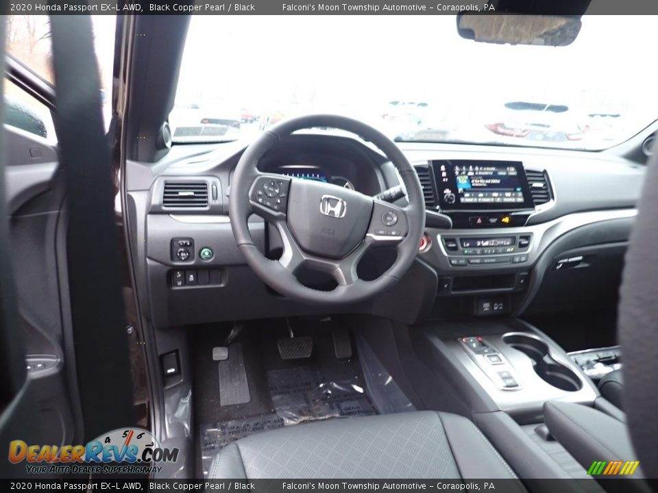 2020 Honda Passport EX-L AWD Black Copper Pearl / Black Photo #10
