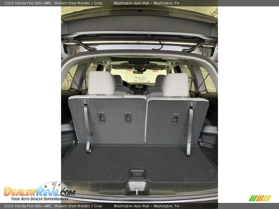 2020 Honda Pilot Elite AWD Modern Steel Metallic / Gray Photo #24