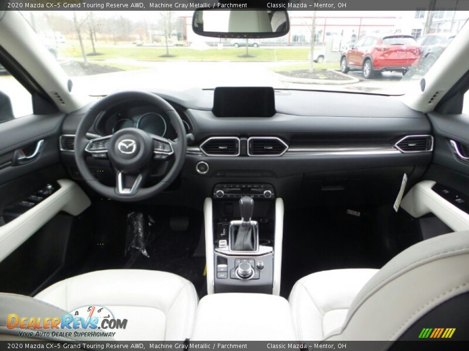 2020 Mazda CX-5 Grand Touring Reserve AWD Machine Gray Metallic / Parchment Photo #10