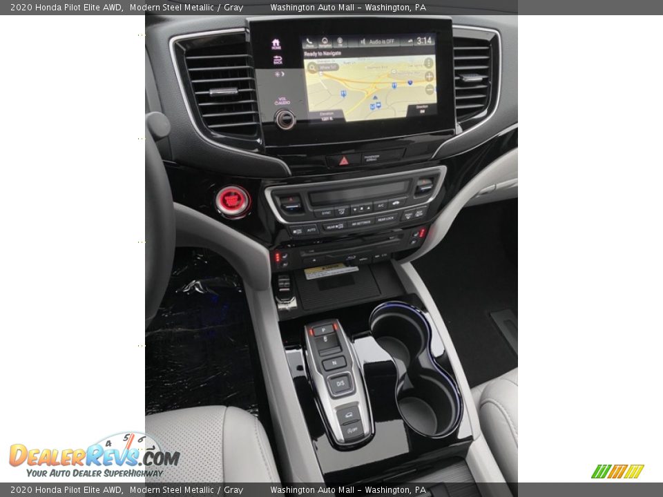 2020 Honda Pilot Elite AWD Modern Steel Metallic / Gray Photo #29