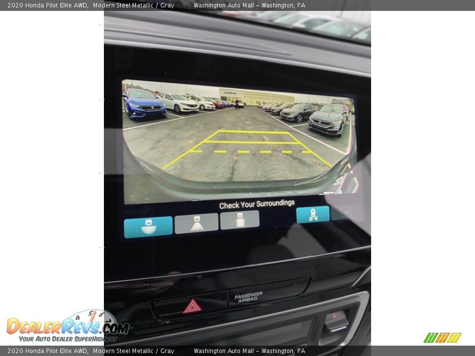 2020 Honda Pilot Elite AWD Modern Steel Metallic / Gray Photo #30