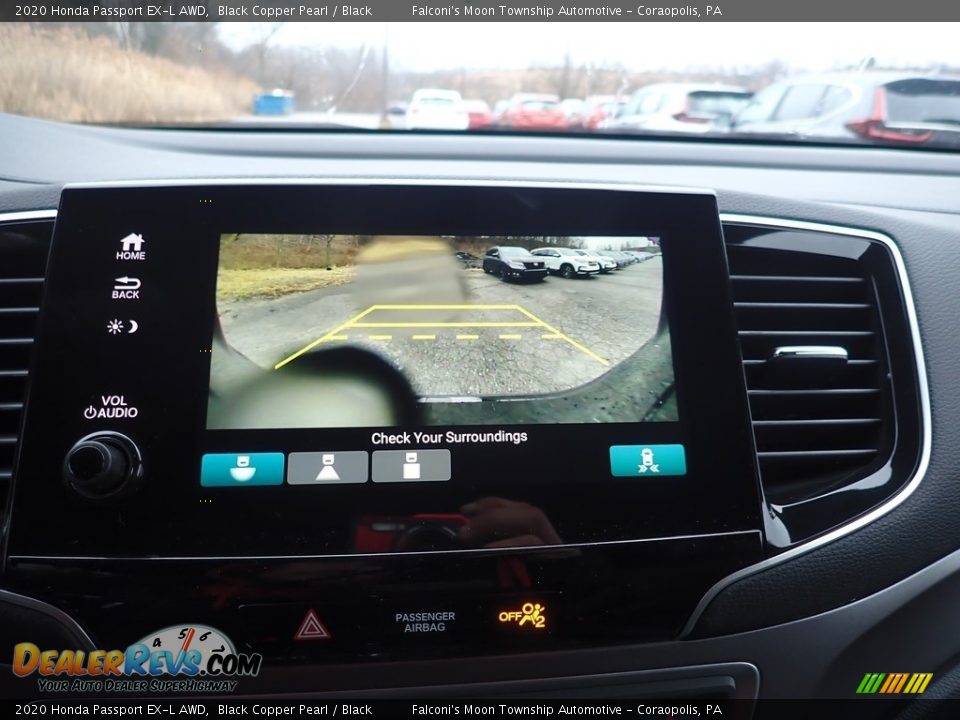 2020 Honda Passport EX-L AWD Black Copper Pearl / Black Photo #15