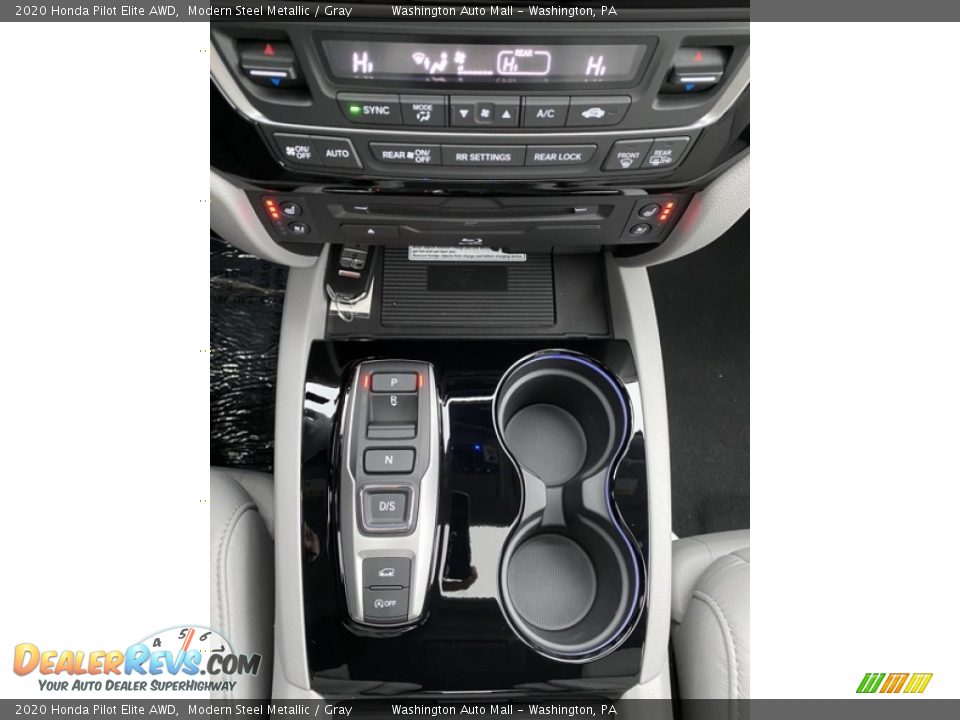 2020 Honda Pilot Elite AWD Modern Steel Metallic / Gray Photo #31