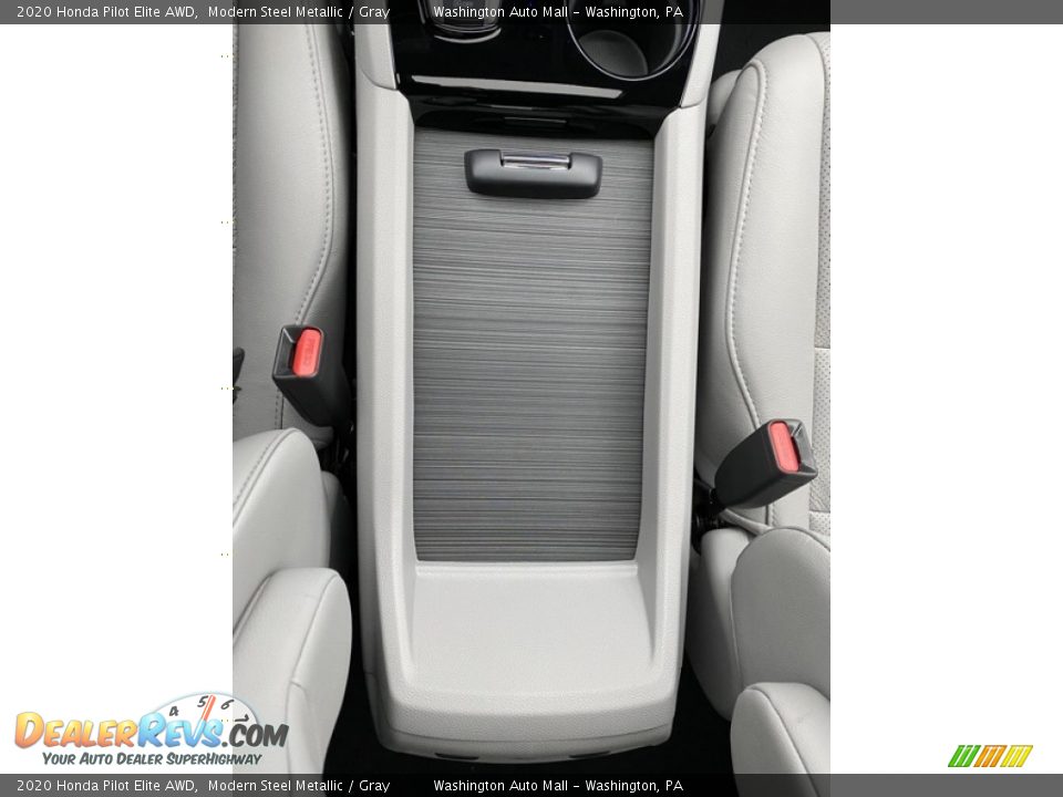 2020 Honda Pilot Elite AWD Modern Steel Metallic / Gray Photo #32