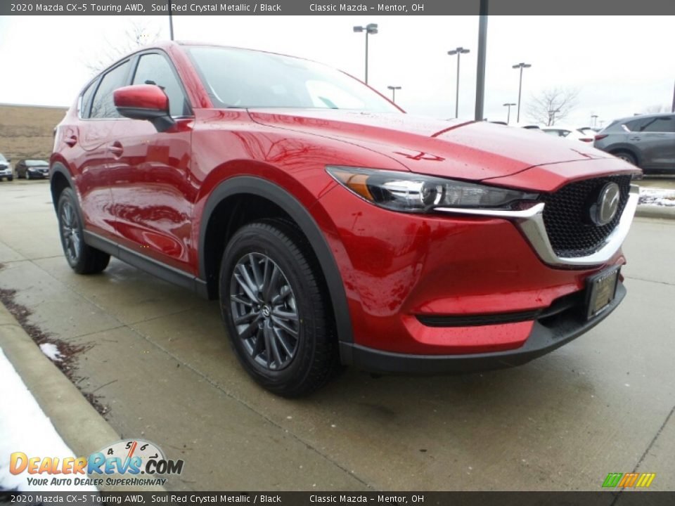 2020 Mazda CX-5 Touring AWD Soul Red Crystal Metallic / Black Photo #1