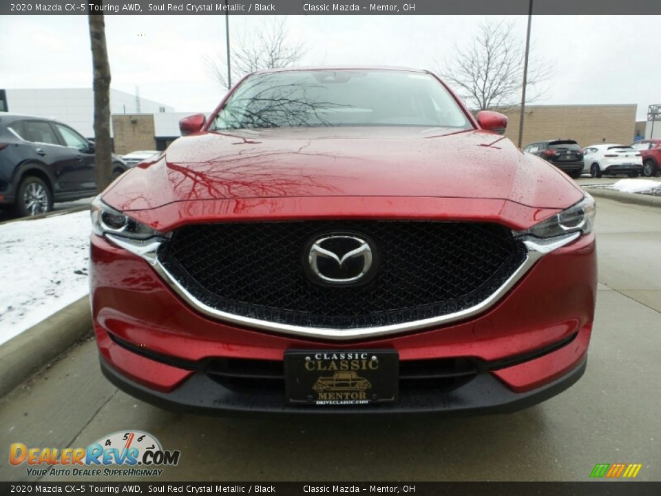 2020 Mazda CX-5 Touring AWD Soul Red Crystal Metallic / Black Photo #2