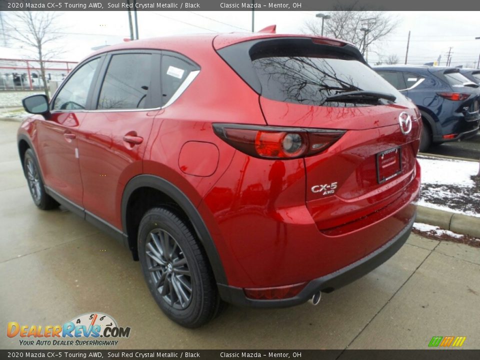 2020 Mazda CX-5 Touring AWD Soul Red Crystal Metallic / Black Photo #5