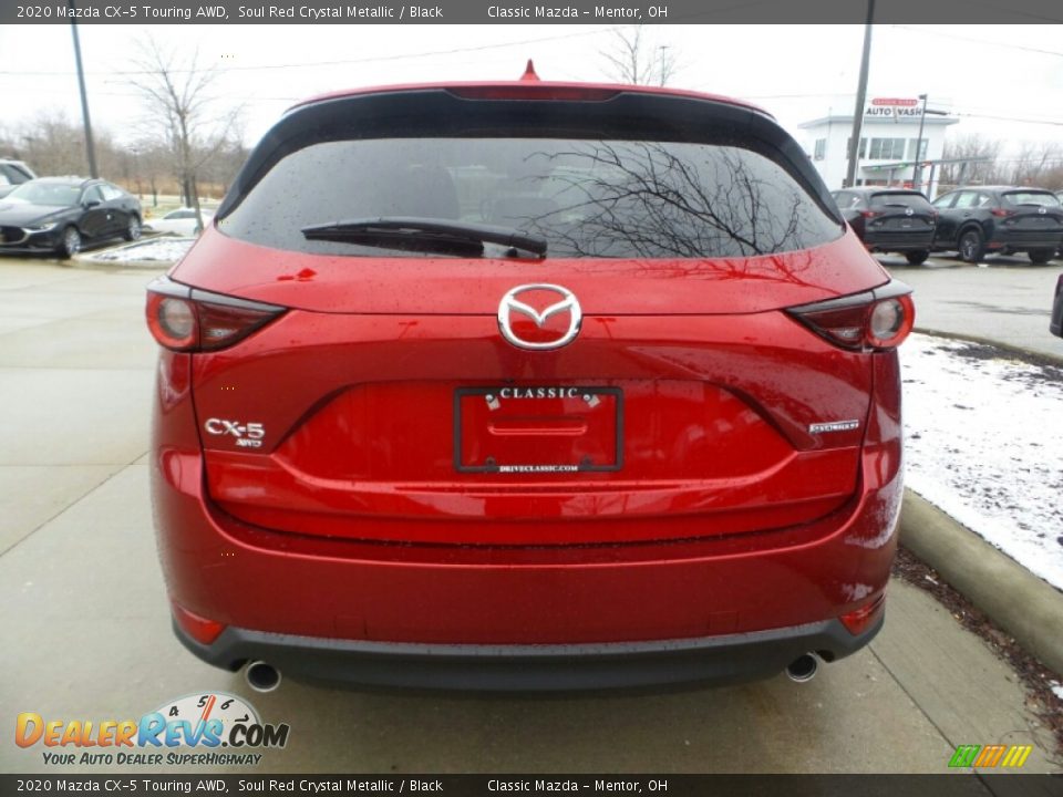 2020 Mazda CX-5 Touring AWD Soul Red Crystal Metallic / Black Photo #6
