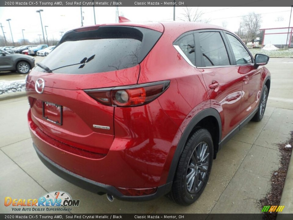 2020 Mazda CX-5 Touring AWD Soul Red Crystal Metallic / Black Photo #7