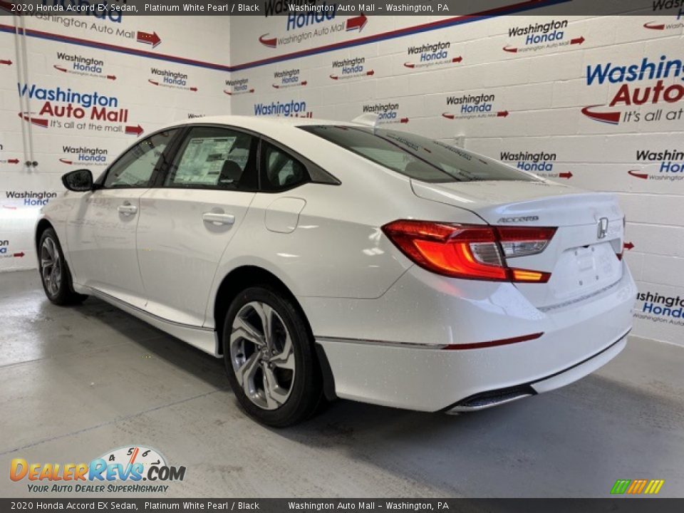 2020 Honda Accord EX Sedan Platinum White Pearl / Black Photo #6