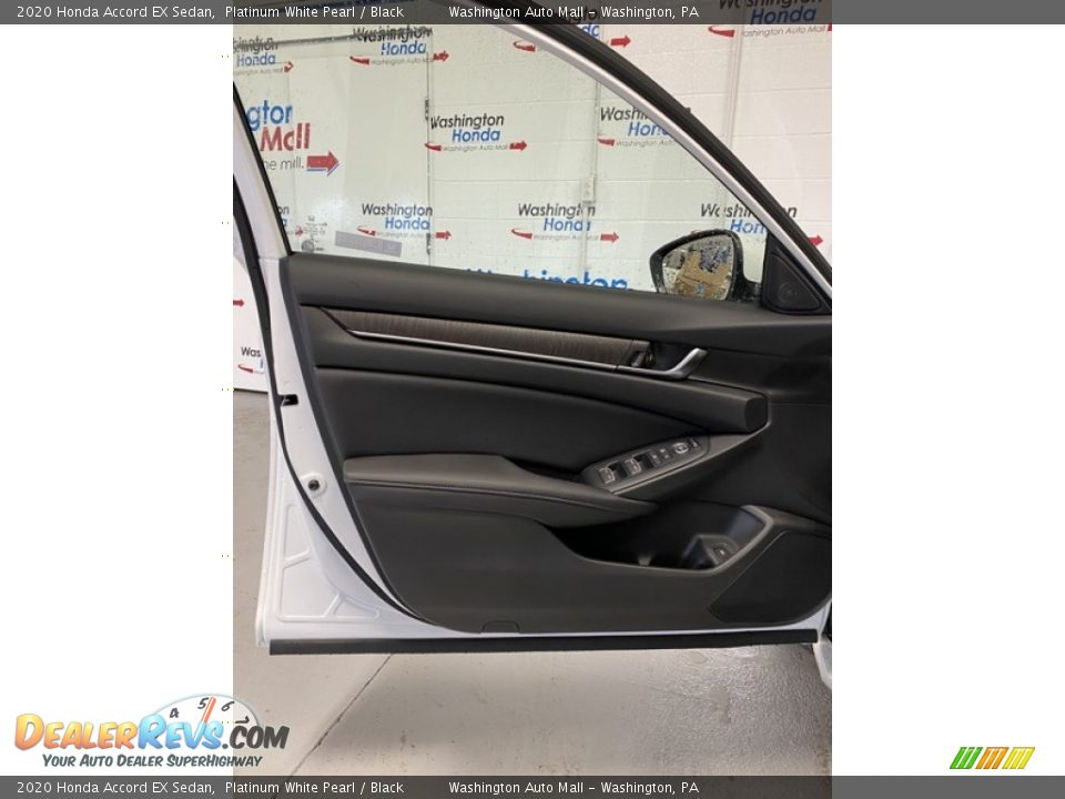 2020 Honda Accord EX Sedan Platinum White Pearl / Black Photo #10