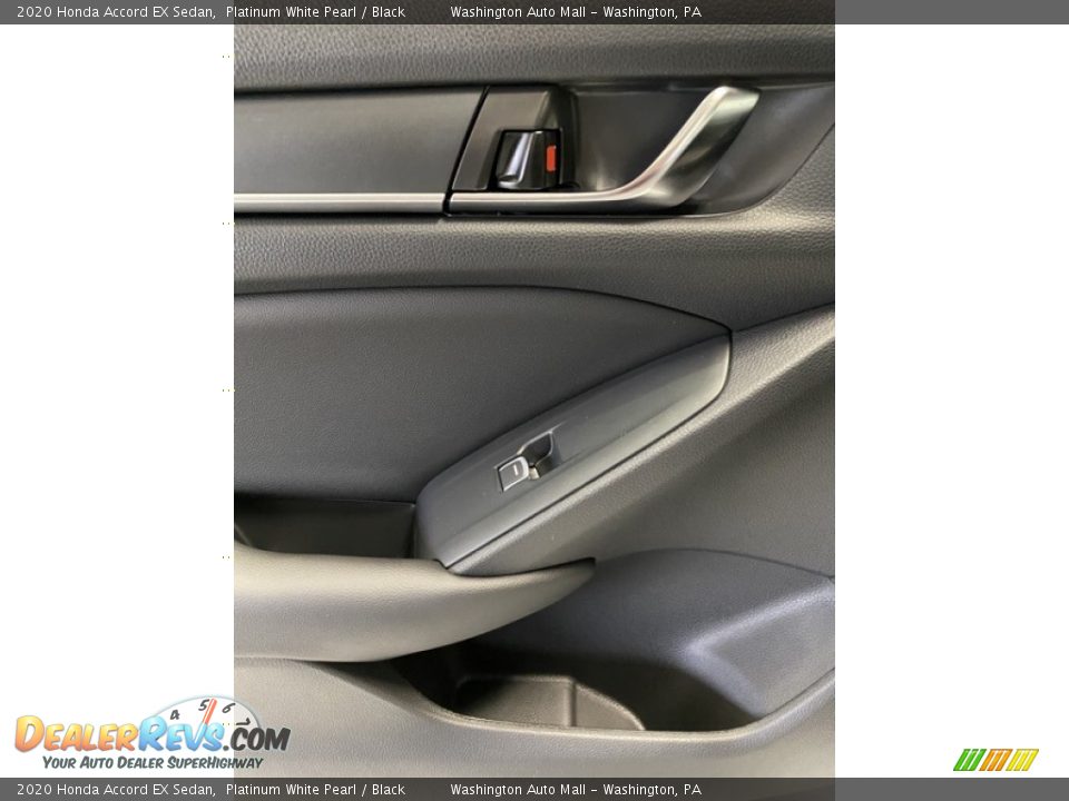 2020 Honda Accord EX Sedan Platinum White Pearl / Black Photo #17