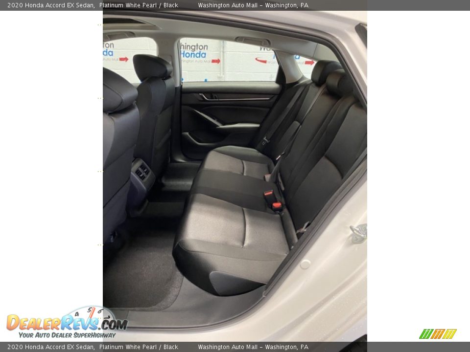 2020 Honda Accord EX Sedan Platinum White Pearl / Black Photo #19