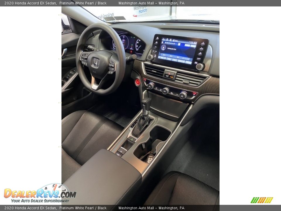 2020 Honda Accord EX Sedan Platinum White Pearl / Black Photo #22