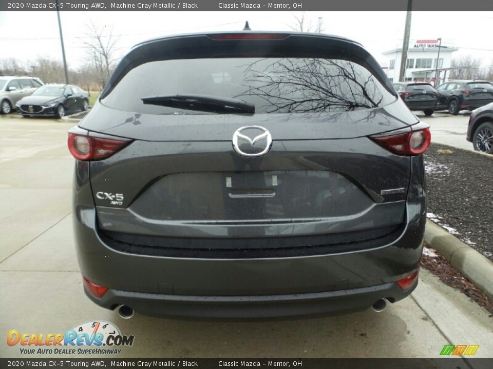 2020 Mazda CX-5 Touring AWD Machine Gray Metallic / Black Photo #6