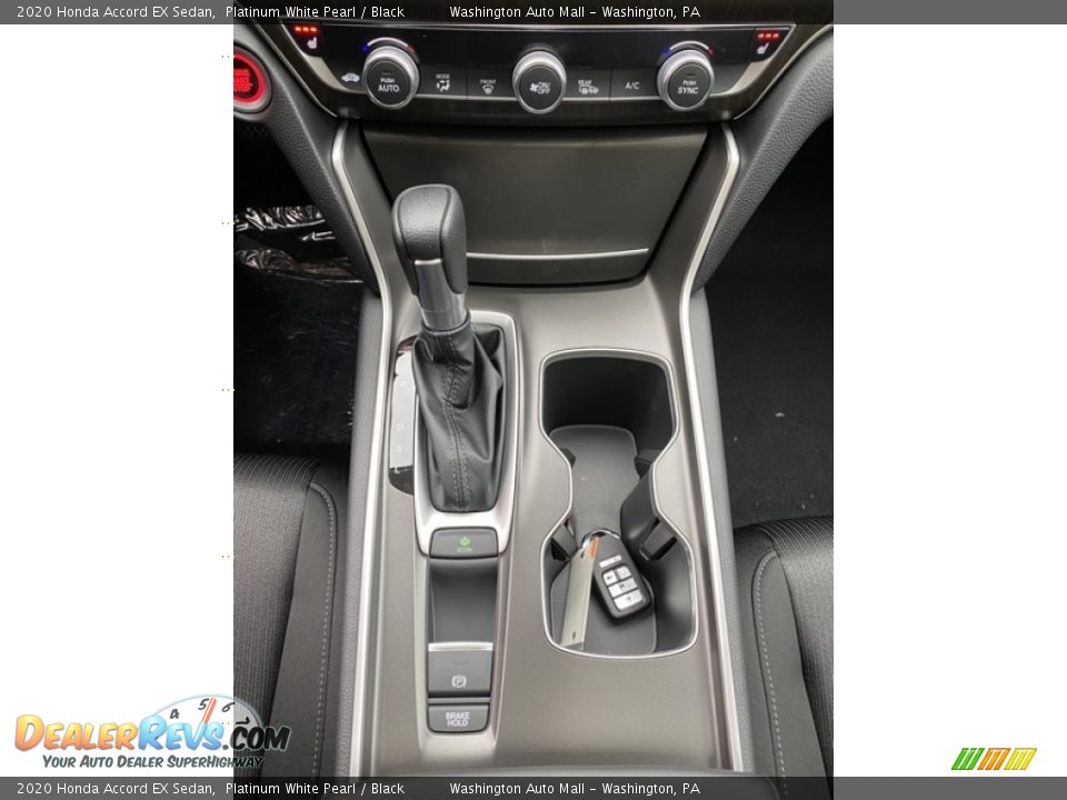 2020 Honda Accord EX Sedan Platinum White Pearl / Black Photo #26