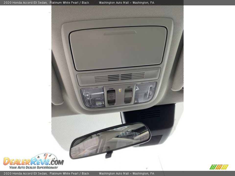 2020 Honda Accord EX Sedan Platinum White Pearl / Black Photo #32