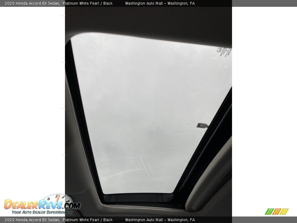 2020 Honda Accord EX Sedan Platinum White Pearl / Black Photo #33