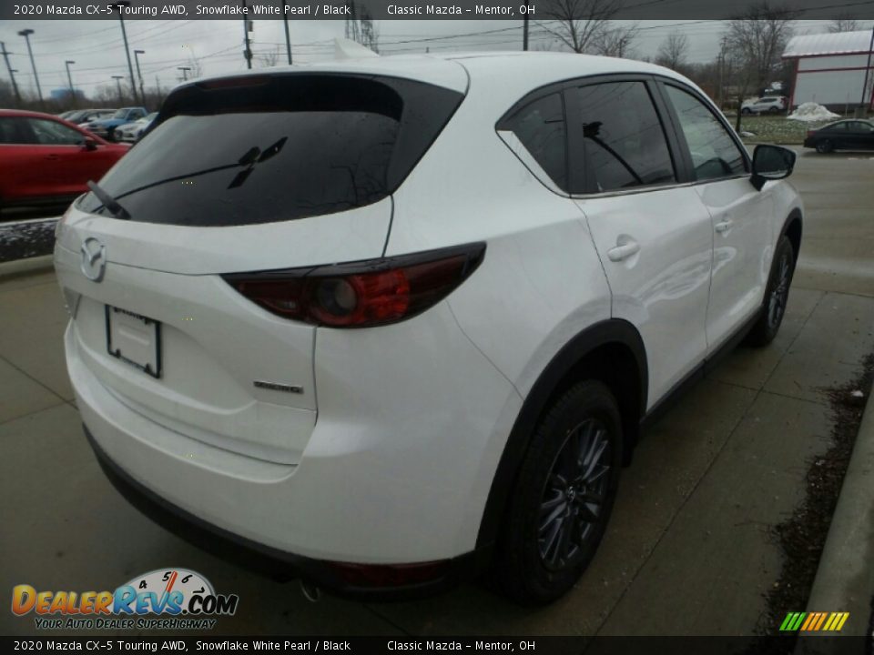 2020 Mazda CX-5 Touring AWD Snowflake White Pearl / Black Photo #7