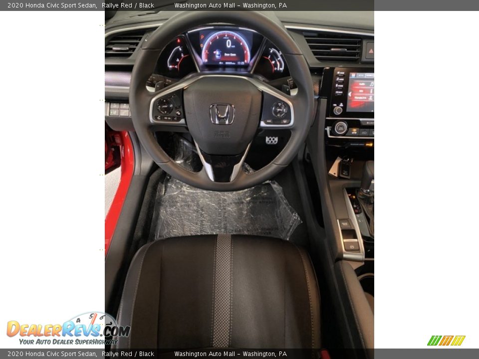 2020 Honda Civic Sport Sedan Steering Wheel Photo #13