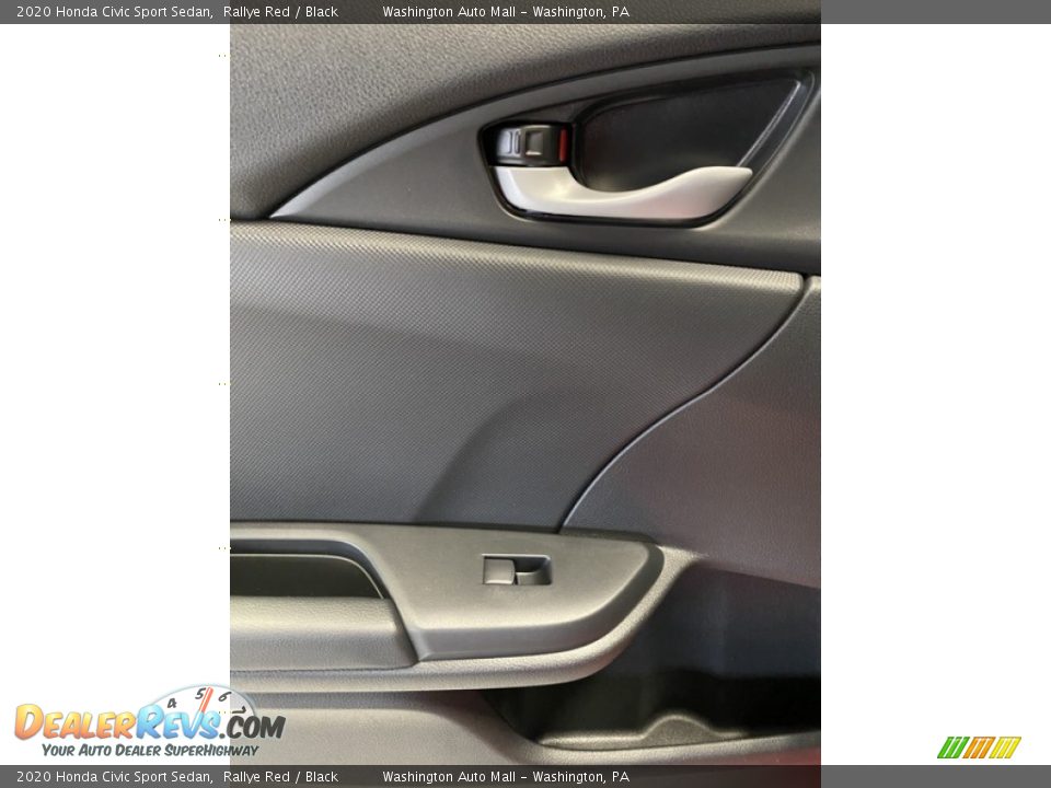 2020 Honda Civic Sport Sedan Rallye Red / Black Photo #17