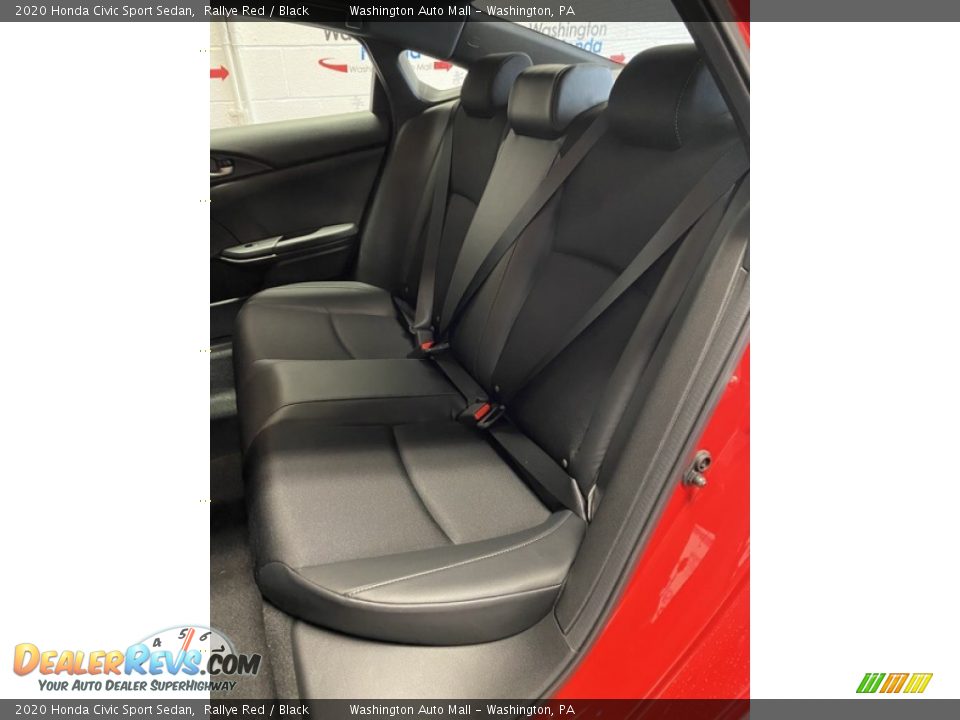 2020 Honda Civic Sport Sedan Rallye Red / Black Photo #18