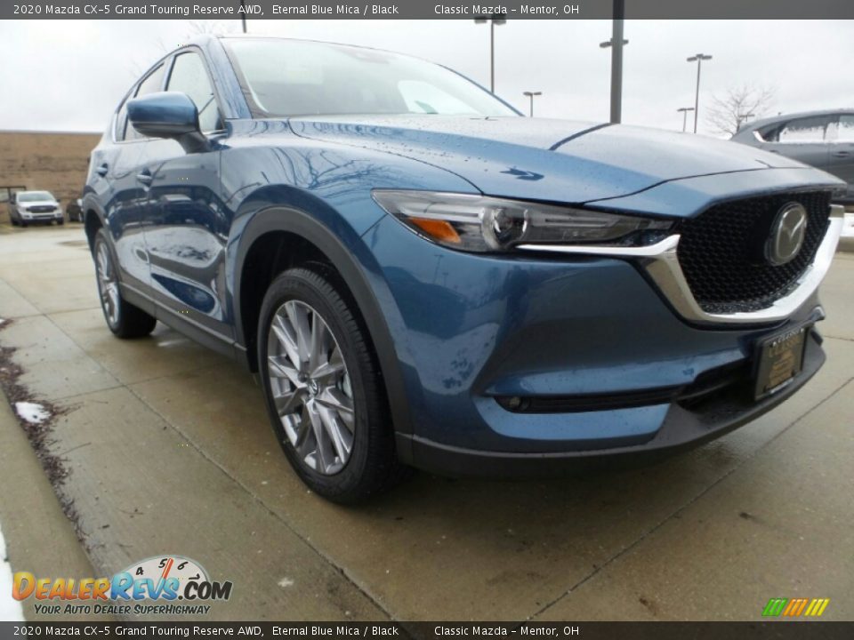 2020 Mazda CX-5 Grand Touring Reserve AWD Eternal Blue Mica / Black Photo #1